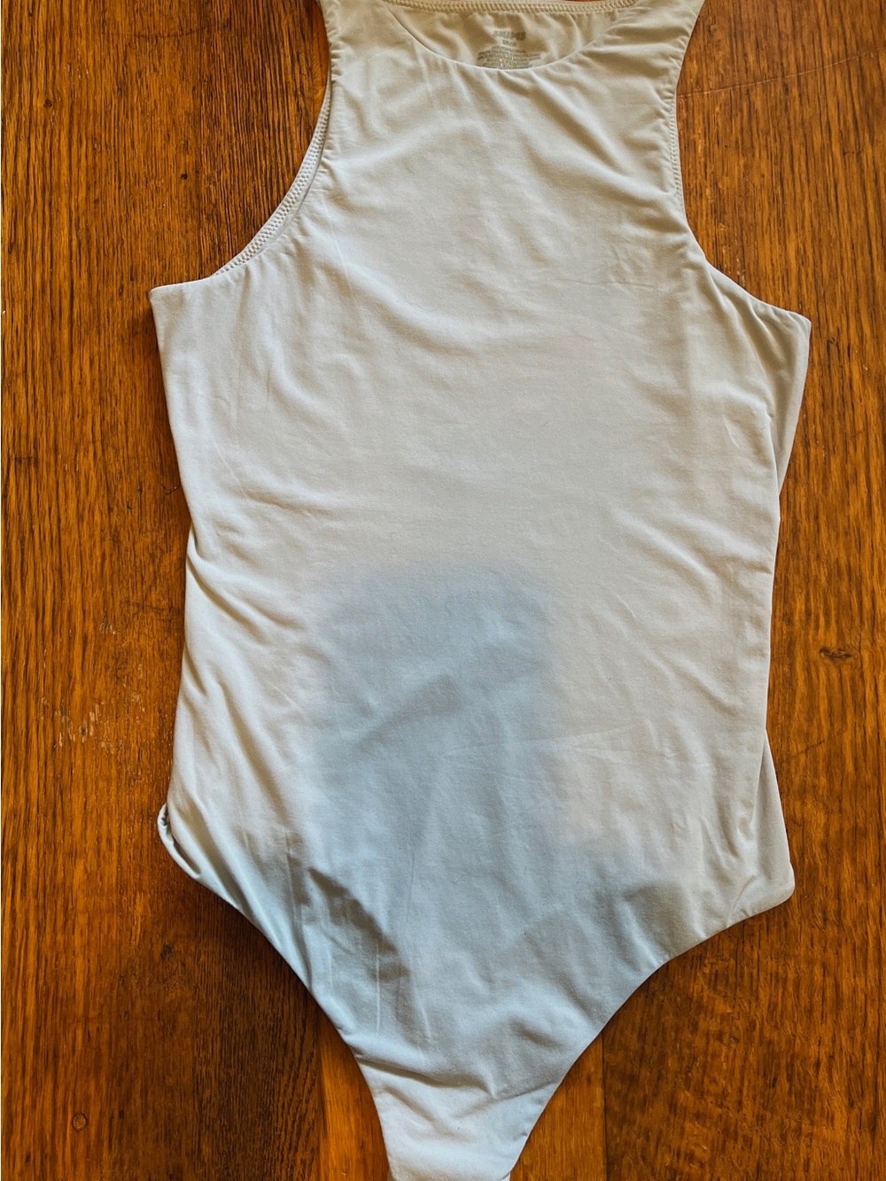 Skims Fits Everybody Light Blue High Neck
Bodysuit in Size Small